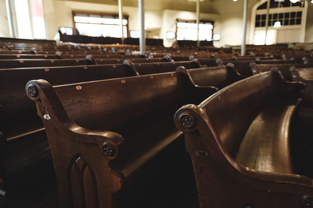 Ryman Auditorium pews