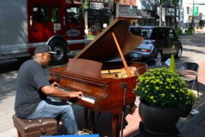Shane Morrow at Chattanooga Parking Day