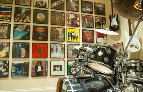 INTERESTING SPACES: Scott Hamilton's Drum Room