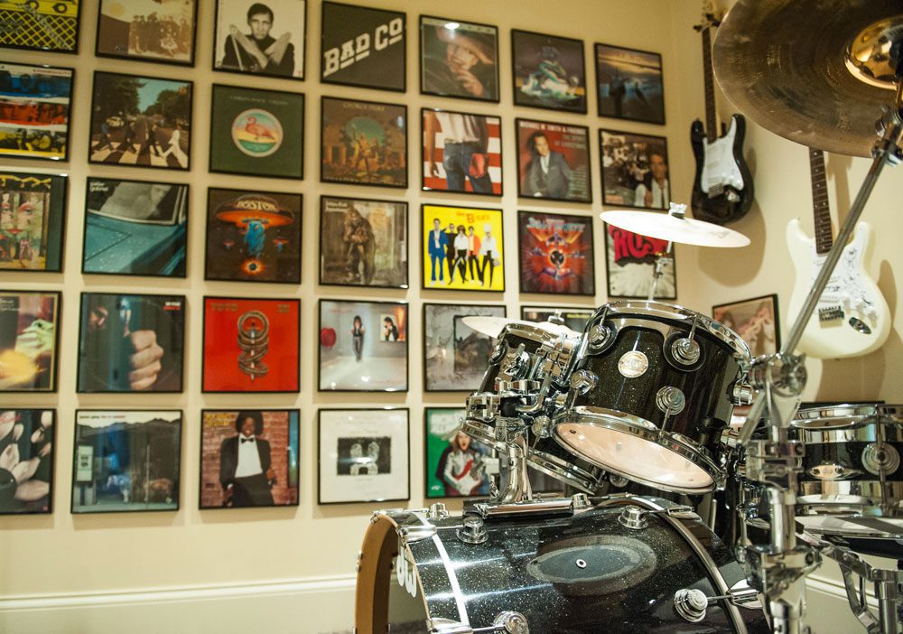 INTERESTING SPACES: Scott Hamilton’s Drum Room INTERESTING SPACES: Scott Hamilton's Drum Room