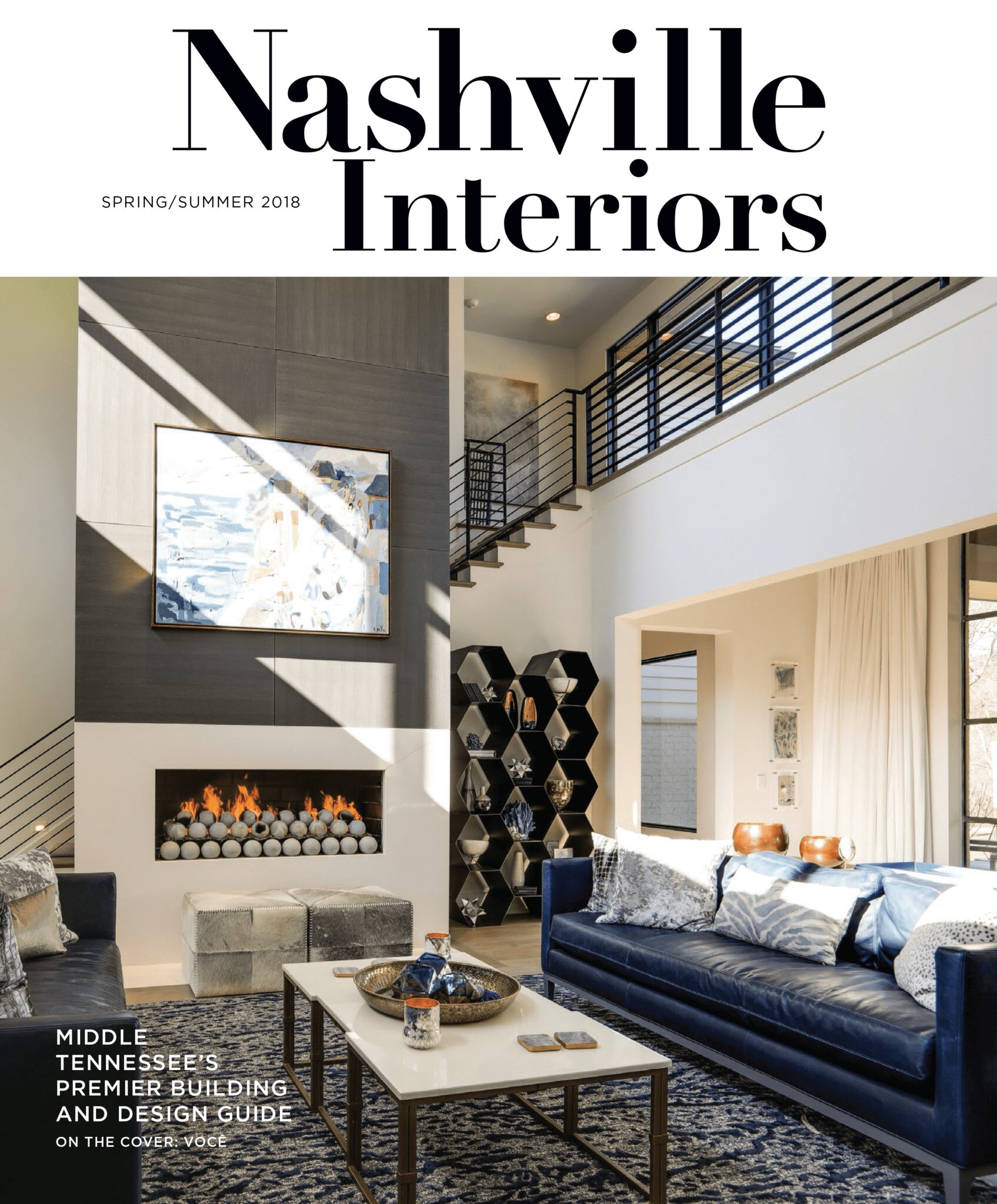 Nashville Interiors Spring/Summer of 2018 Cover